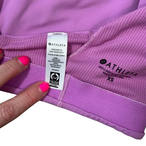 Athleta Purple Hyper Focused Strappy Sports Bra (A-C Cups) - Picture 7 of 7